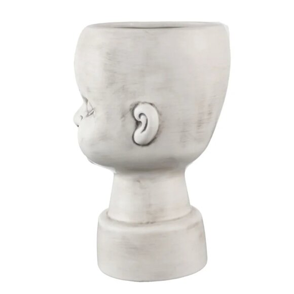 Killstar Creepy Baby Doll Head Vase Gothic Home Decor Goth Planter New In Box - Picture 4 of 6